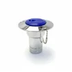 Chrome Deck Filler Cap for Water - Yacht Hardware - 45-38-19 product image