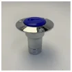 Chrome Deck Filler Cap for Water - Yacht Hardware - 45-38-19 product image