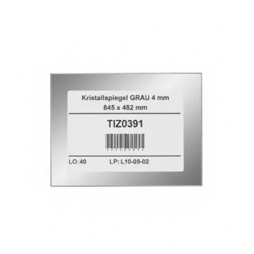 Hanse Yachts Kristal Mirror Grey 4mm - 845 x 482 mm - Yacht Interior Mirror product image
