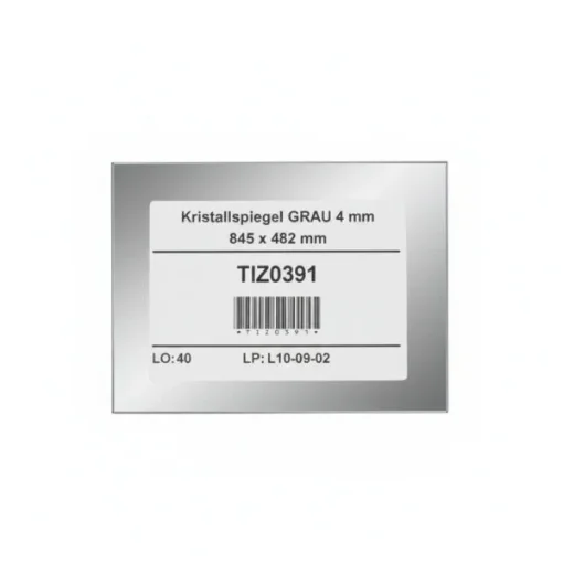 Hanse Yachts Kristal Mirror Grey 4mm - 845 x 482 mm - Yacht Interior Mirror product image