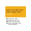 Sika Sikasil-P Marine Universal Silicone Sealant - Transparent - 300ml product image
