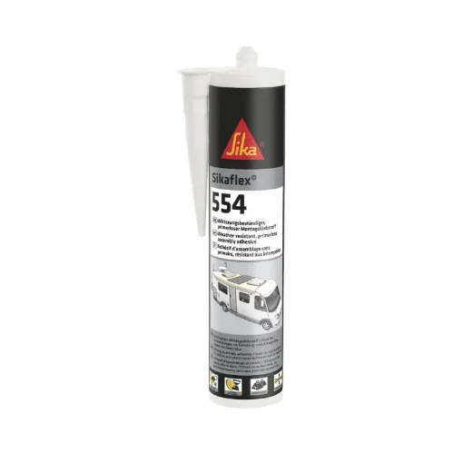 Sika Sikaflex-554 Assembly Adhesive - Black - 300ml product image