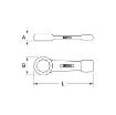 30 Mm Impact Ring Spanner Ks Tools - 517.0930 product image