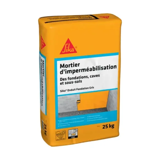 Sika Waterproofing Mortar Foundation - Grey - 25kg product image