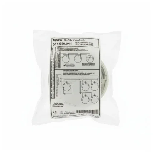 Tyco 4B-C-D Fire Detector Mounting Bracket White - 517.050.041 product image