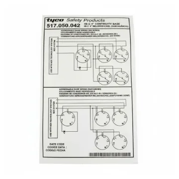 Tyco 4B-C-4 Fire Detector Base Mounting Plate - 517.050.042 product image