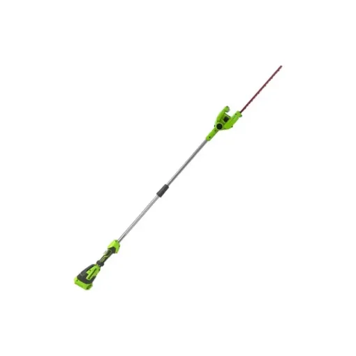 [Never Used] 51 Cm Hedge Trimmer Greenworks 40V - Pole-Mounted - Without Battery or Charger - G40PHA product image