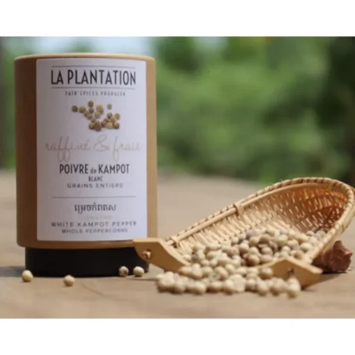 Picture of Kampot White Whole Peppercorns - 50g Tube