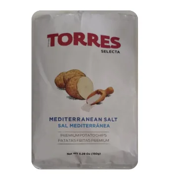 Picture of Torres Mediterranean Sea Salt Potato Chips 150g