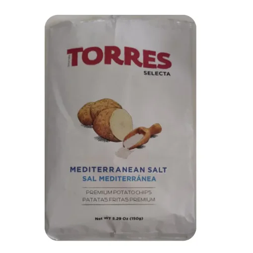 Picture of Torres Mediterranean Sea Salt Potato Chips 150g