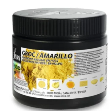 Picture of YELLOW FOOD COLOURING SOSA - 200GR