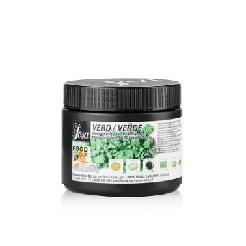 Picture of FOOD COLOUR POWDERED GREEN - Sosa 200g