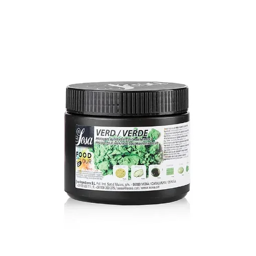 Picture of FOOD COLOUR POWDERED GREEN - Sosa 200g
