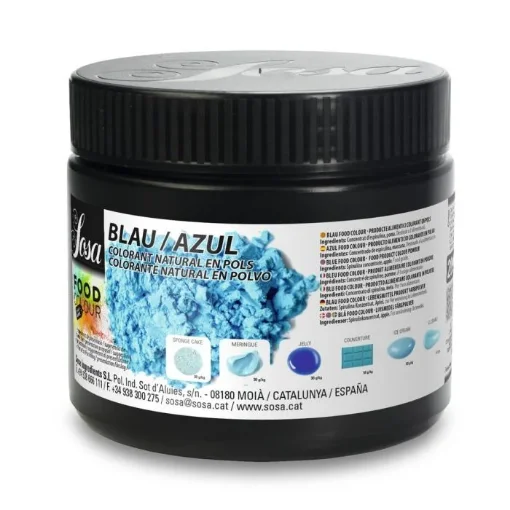 Picture of Sosa Blue Food Colouring Powder 200g