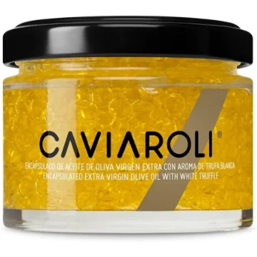 Picture of Caviaroli Extra Virgin Olive Oil with White Truffle Pearls 50g