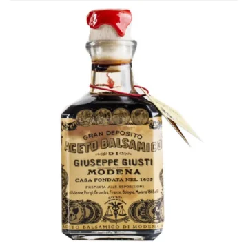Picture of Giuseppe Giusti 4 Gold Medals "Quarto Centenario" Cubica Traditional Balsamic Vinegar of Modena IGP Aged Over 15 Years Old - 250ml