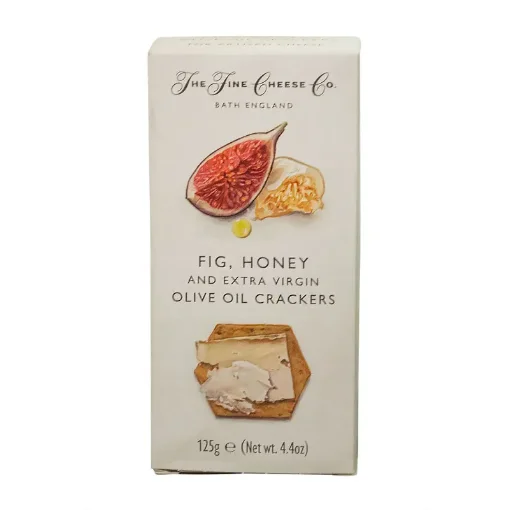 Picture of The Fine Cheese Co. Fig, Honey & Extra Virgin Olive Oil Crackers 125g