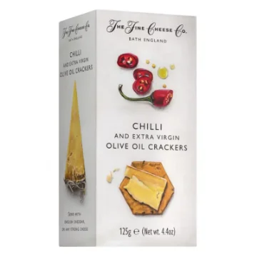 Picture of Fine Cheese Co. Chilli & Extra Virgin Olive Oil Crackers 125g