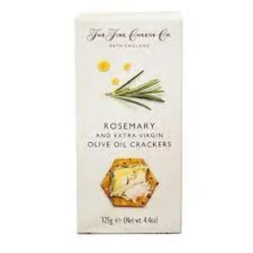 Picture of The Fine Cheese Co. Rosemary & Extra Virgin Olive Oil Crackers 125g