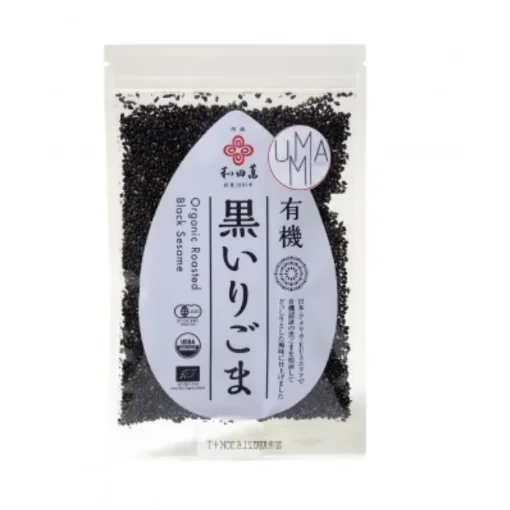 Picture of Organic Roasted Black Sesame Seeds - 50g