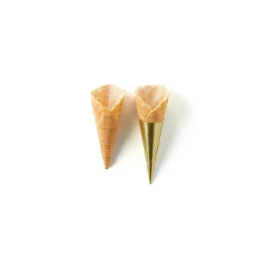 Picture of MINI CORNETS VANILLE - 70PC MINI CONES VANILLE - 70PC