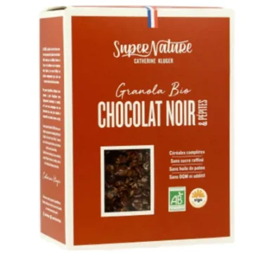 Picture of Super Nature Organic Dark Chocolate and Chocolate Chip Granola