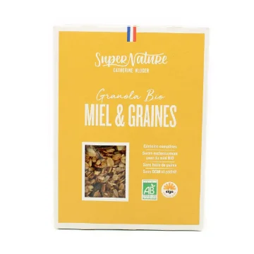Picture of Super Nature Organic Honey and Seed Granola, 350g