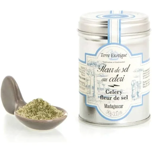 Picture of Flower of Salt with Celery - 110g Fleur de Sel au Céleri - 110g