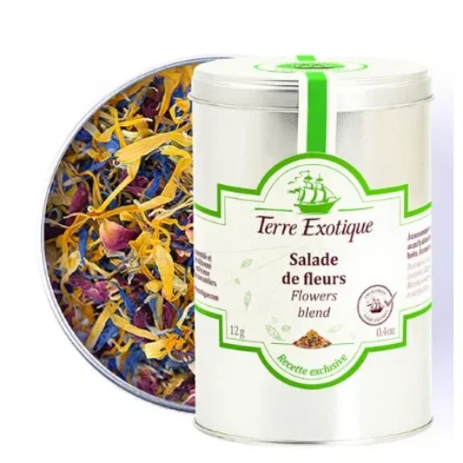 Picture of Terre Exotique Edible Flowers for Salad 12g