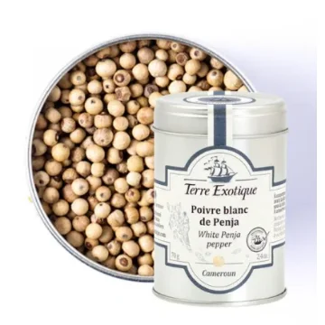 Picture of Terre Exotique White Penja Pepper - 70g
