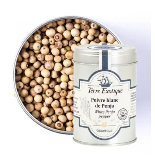Picture of Terre Exotique White Penja Pepper - 70g