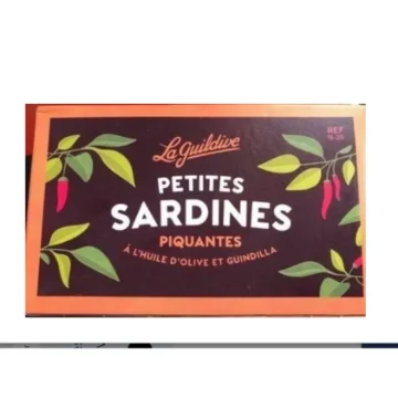 Picture of Small Spicy Sardines in Olive Oil