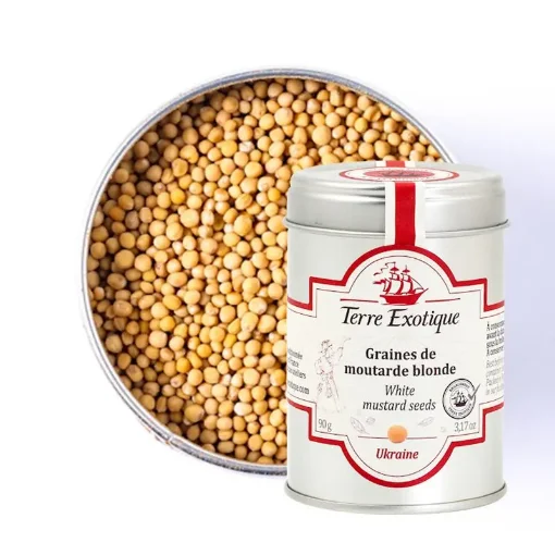 Picture of White Mustard Seeds - 90 G