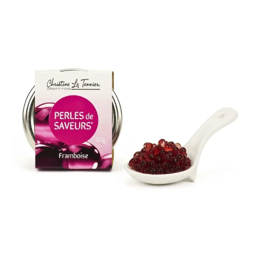 Picture of Raspberry Flavor Pearls by Christine Le Tennier
