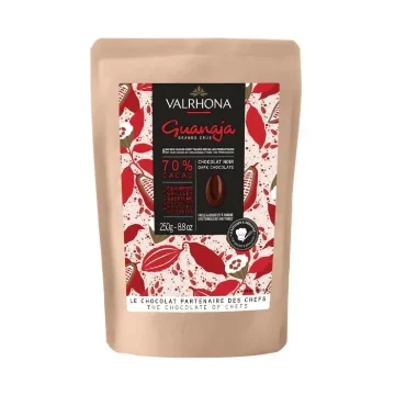 Picture of VALRHONA GUANAJA 70% Baking Bag 250g