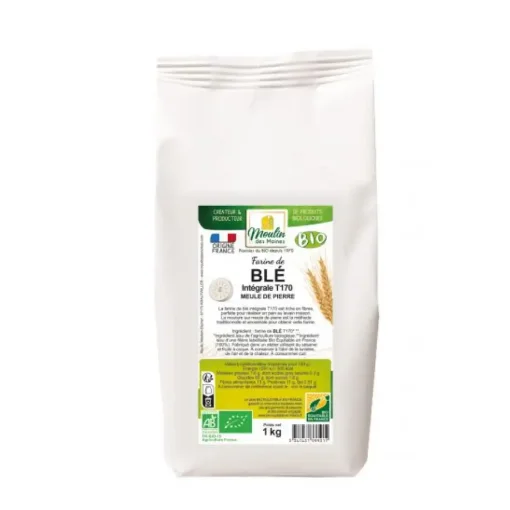 Picture of Organic Whole Wheat Flour T170 - 1kg