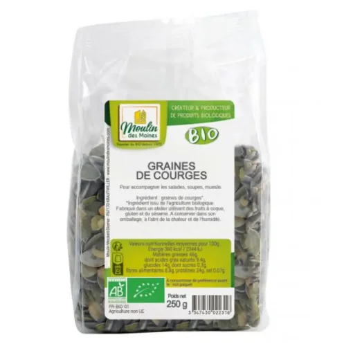 Picture of Organic Pumpkin Seeds - 250g
