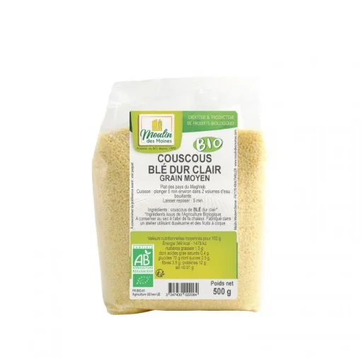 Picture of Organic Medium Couscous - 500g