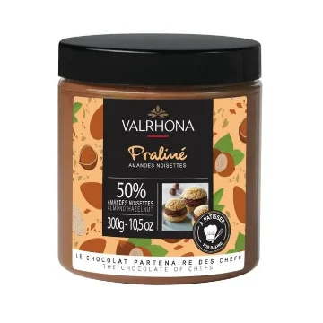 Picture of Valrhona Almond Hazelnut Praliné 300g