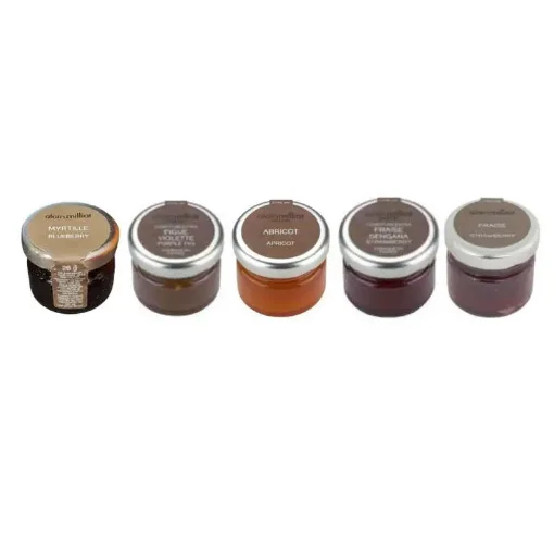 Picture of MINI JAM MIX FLAVOUR - ALAIN MILLIAT MINI CONFITURE MIX SAVEURS MILLIAT