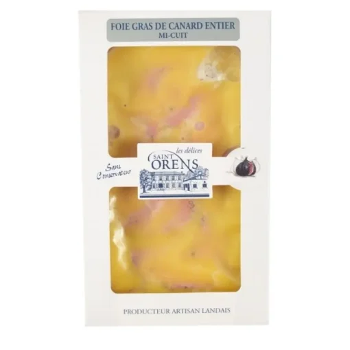 Picture of Medium Duck Foie Gras 270g - Semi-Cooked Duck Foie Gras 270g