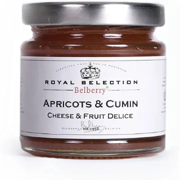 Picture of Belberry Apricots & Cumin Cheese & Fruit Delice, 130 g