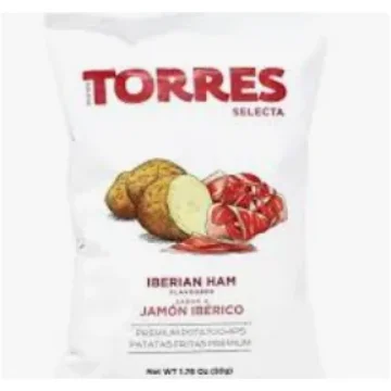 Picture of Torres Iberian Ham Flavoured Potato Chips 50g