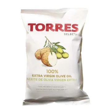 Picture of Torres 100% Extra Virgin Olive Oil Potato Chips 40g