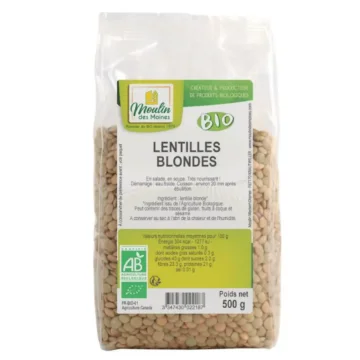 Picture of Organic Blonde Lentils 500g