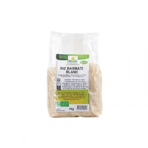 Picture of Organic White Basmati Rice 1kg
