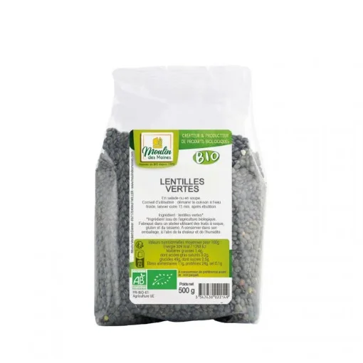 Picture of Organic Green Lentils 500g
