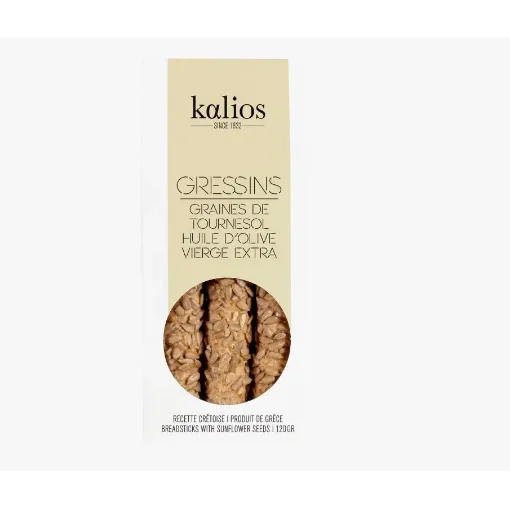Picture of Gressins Crétois - Sunflower Seeds & Extra Virgin Olive Oil - 120g