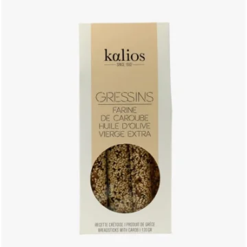Picture of Kalios Gressins Farine de Caroube et Sésame 120g
