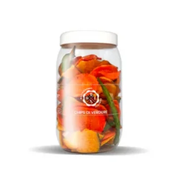 Picture of Salted Dehydrated Vegetable Chips in Jar 190g